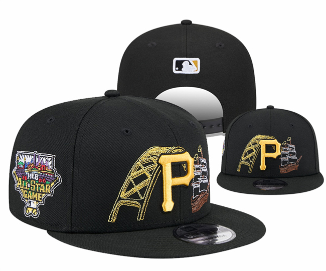 Pittsburgh Pirates 2025 Stitched Snapback Hats 003